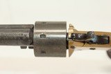 1st YEAR Antique COLT “Open Top” Pocket REVOLVER - 6 of 15