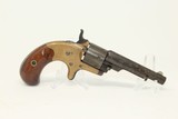 1st YEAR Antique COLT “Open Top” Pocket REVOLVER - 12 of 15