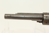 1st YEAR Antique COLT “Open Top” Pocket REVOLVER - 7 of 15