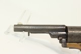 1st YEAR Antique COLT “Open Top” Pocket REVOLVER - 4 of 15