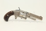 NICELY Engraved 1870s DERINGER 32 Rimfire Revolver - 14 of 17