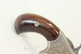 NICELY Engraved 1870s DERINGER 32 Rimfire Revolver - 15 of 17