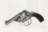 Antique HOPKINS & ALLEN Folding Hammer REVOLVER - 1 of 13