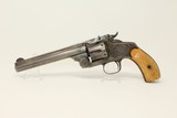Antique S&W NEW MODEL No. 3 Single Action REVOLVER - 1 of 17