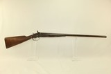 Early REMINGTON-WHITMORE 1873 SxS Hammer SHOTGUN - 18 of 22