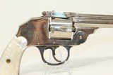 IVER JOHNSON Arms & Cycle Works .38 S&W REVOLVER
Made Circa 1900 with Mother of Pearl Grips - 15 of 17