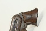 Antique REMINGTON-ELLIOT .32 “PEPPERBOX” Pistol 4-Shot Ring Trigger Deringer Type Pistol! - 3 of 12