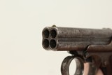 Antique REMINGTON-ELLIOT .32 “PEPPERBOX” Pistol 4-Shot Ring Trigger Deringer Type Pistol! - 1 of 12