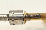 COLT “Open Top” Pocket REVOLVER with IVORY GRIPS Colt’s Answer to Smith & Wesson’s No. 1 Revolver - 10 of 15