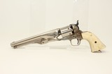 CIVIL WAR Antique COLT 1861 NAVY .36 Cal Revolver FACTORY ENGRAVED with Bone Grips! - 1 of 18