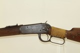 EARLY Antique Winchester 1894 .38-55 WCF CARBINE 2nd Year Make with NATIVE Décor & SCABBARD! - 3 of 24