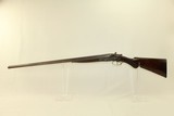 Antique ISAAC HOLLIS & Sons Double Barrel SHOTGUN - 2 of 25