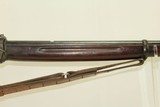 WINCHESTER Model 1885 Low Wall WINDER Musket-Rifle Scarce w/ US Ordnance Flaming Bomb & Leather Sling - 5 of 25