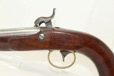 RARE Antique DERINGER U.S. NAVY Model 1842 Pistol
1 of only 200 Rifled Box Lock Pistols Accepted by the Navy - 15 of 16