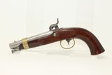 RARE Antique DERINGER U.S. NAVY Model 1842 Pistol
1 of only 200 Rifled Box Lock Pistols Accepted by the Navy - 13 of 16