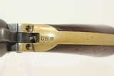 1862 CIVIL WAR Antique COLT 1849 POCKET Revolver “USN” Marked, Made in 1862! - 5 of 17