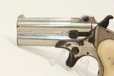 ICONIC REMINGTON Double Deringer .41 RF C&R Pistol Over/Under .41 Caliber Hideout Pistol with PEARL GRIPS! - 4 of 11