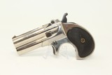 Classic REMINGTON Double DERINGER Rimfire PISTOL Long-Lived American Self-Defense Pistol - 2 of 12