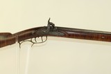 UTICA NY Antique YOUTH Long Rifle by ROGERS & DANA .38 Caliber Rifle Made Circa the 1840s - 1 of 22
