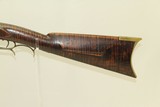 UTICA NY Antique YOUTH Long Rifle by ROGERS & DANA .38 Caliber Rifle Made Circa the 1840s - 18 of 22
