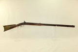 UTICA NY Antique YOUTH Long Rifle by ROGERS & DANA .38 Caliber Rifle Made Circa the 1840s - 2 of 22