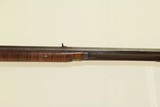 UTICA NY Antique YOUTH Long Rifle by ROGERS & DANA .38 Caliber Rifle Made Circa the 1840s - 5 of 22
