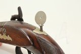 NY Antique J.G. SYMS .46 Caliber Target Pistol
Mid-19th Century Target Pistol with Single Set Trigger - 12 of 18