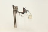 Nickel & PEARL SMITH & WESSON .38 S&W Revolver C&R
Circa 1902 .38 S&W Double Action with PEARL GRIPS! - 17 of 17