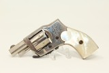 KOLB Model 1910 “BABY HAMMERLESS”.22 Revolver C&R With Mother of Pearl Grips - 1 of 11
