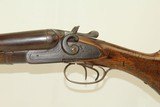 ENGRAVED T. Parker Double Barrel HAMMER Shotgun Imported Curio & Relic From Belgium to the U.S. - 4 of 25