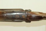 ENGRAVED T. Parker Double Barrel HAMMER Shotgun Imported Curio & Relic From Belgium to the U.S. - 13 of 25