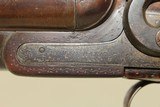 ENGRAVED T. Parker Double Barrel HAMMER Shotgun Imported Curio & Relic From Belgium to the U.S. - 9 of 25