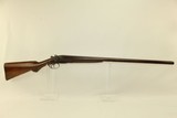 ENGRAVED T. Parker Double Barrel HAMMER Shotgun Imported Curio & Relic From Belgium to the U.S. - 22 of 25