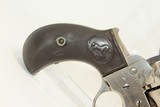 Antique COLT LIGHTNING M1877 Revolver Made In 1887 Cased Sheriff’s Model with ETCHED PANEL Barrel - 14 of 18