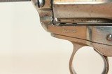 Antique COLT LIGHTNING M1877 Revolver Made In 1887 Cased Sheriff’s Model with ETCHED PANEL Barrel - 7 of 18
