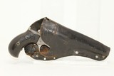 HOLSTERED Antique COLT 1877 LIGHTNING .38 Revolver
ETCHED PANEL .38 SHERIFF’S MODEL Made 1885 - 1 of 20