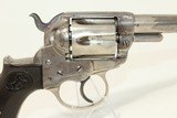 HOLSTERED Antique COLT 1877 LIGHTNING .38 Revolver
ETCHED PANEL .38 SHERIFF’S MODEL Made 1885 - 11 of 20
