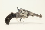 HOLSTERED Antique COLT 1877 LIGHTNING .38 Revolver
ETCHED PANEL .38 SHERIFF’S MODEL Made 1885 - 8 of 20