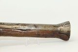 SMALL, ORNATE Antique Flintlock BLUNDERBUSS
Carved & Wire Inlaid Circa the 19th Century - 4 of 16