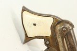 Antique REMINGTON-ELLIOT .32 “PEPPERBOX” Pistol 4-Shot Ring Trigger Deringer Pistol w IVORY Grips! - 10 of 11
