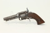 Very RARE Antique WARNER Cartridge POCKET Revolver Late 1860s Pocket Pistol Very Few Made! - 1 of 17