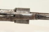 Very RARE Antique WARNER Cartridge POCKET Revolver Late 1860s Pocket Pistol Very Few Made! - 9 of 17