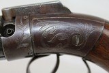 RARE Antique SPRAGUE & MARSTON Pepperbox Revolver
1850s Double Action Percussion Revolver! - 5 of 16