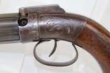 RARE Antique SPRAGUE & MARSTON Pepperbox Revolver
1850s Double Action Percussion Revolver! - 3 of 16