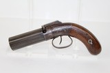 RARE Antique SPRAGUE & MARSTON Pepperbox Revolver
1850s Double Action Percussion Revolver! - 1 of 16