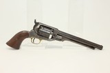 CIVIL WAR Antique WHITNEY NAVY .36 Cal. Revolver Solid Frame Revolver of Fordyce Beals Lineage - 12 of 15
