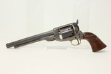 CIVIL WAR Antique WHITNEY NAVY .36 Cal. Revolver Solid Frame Revolver of Fordyce Beals Lineage - 1 of 15