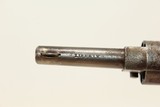 PATRIOTIC Antique “LIBERTY” Spur Trigger REVOLVER 1870s .22 Rimfire Hideout Revolver! - 7 of 15
