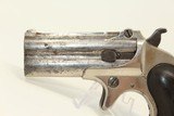 Classic REMINGTON Double DERINGER Rimfire PISTOL Type II Over/Under .41 Caliber Hideout Pistol - 4 of 13