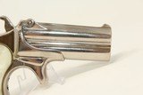 Classic REMINGTON Double DERINGER Rimfire PISTOL Type II Over/Under .41 Caliber Hideout Pistol - 12 of 12